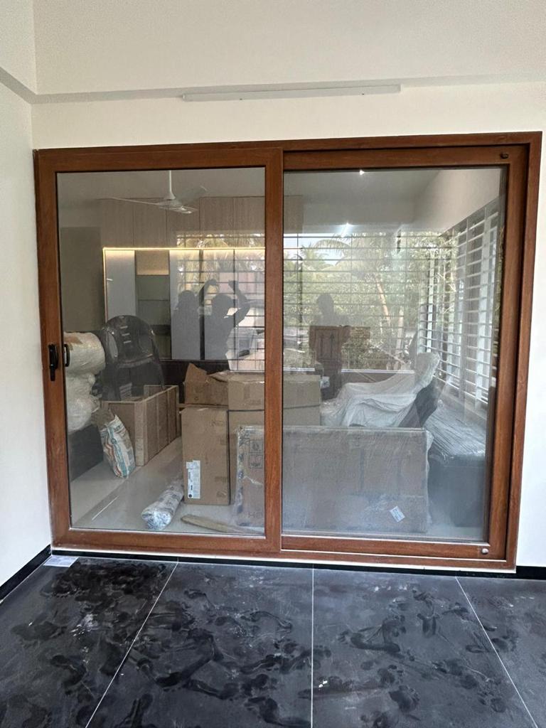 Saint-Gobain entry - premium door system installation Kochi Kerala | Precise Homes